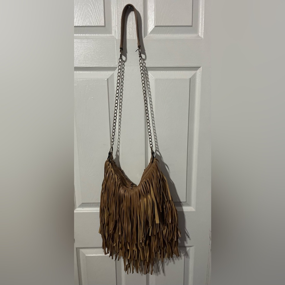 Fringe purse